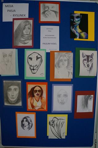 Wystawa prac „Moja pasja – RYSUNEK”