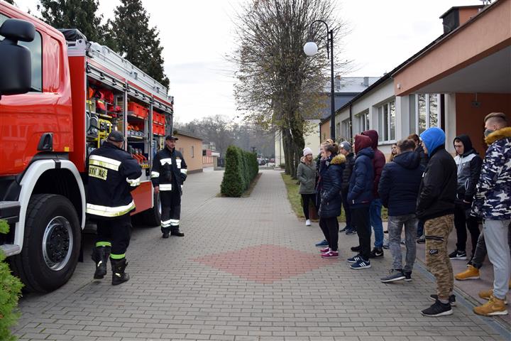 Straż pożarna w bursie