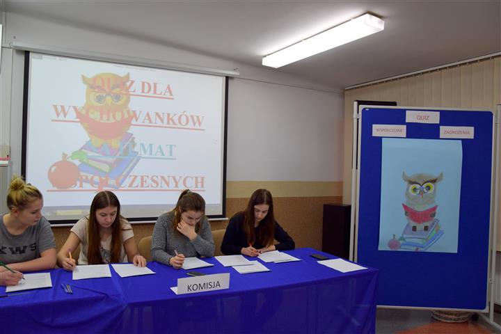 QUIZ WIEDZY – WSPÓŁCZESNE ZAGROŻENIA